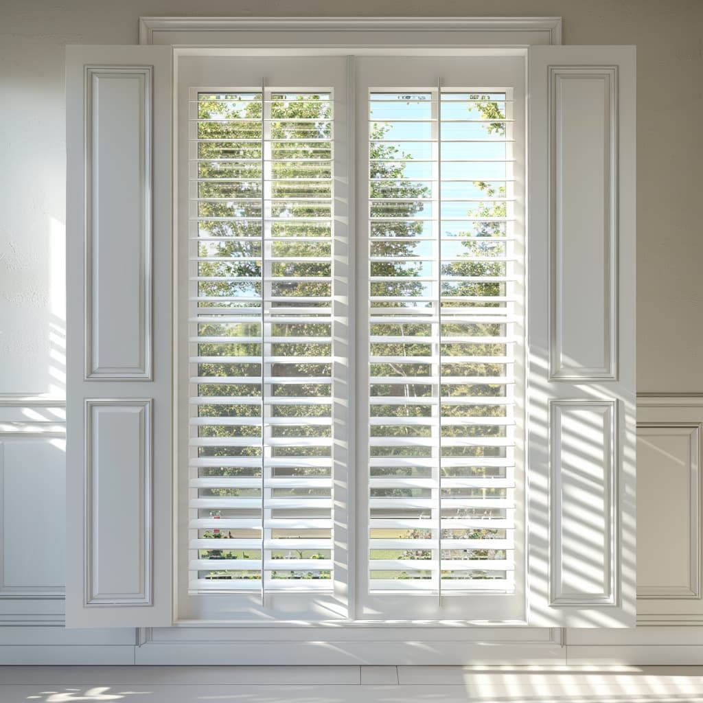 Eleva el estilo de tus espacios con shutters elegantes y ajustables, perfectos para cualquier interior moderno.